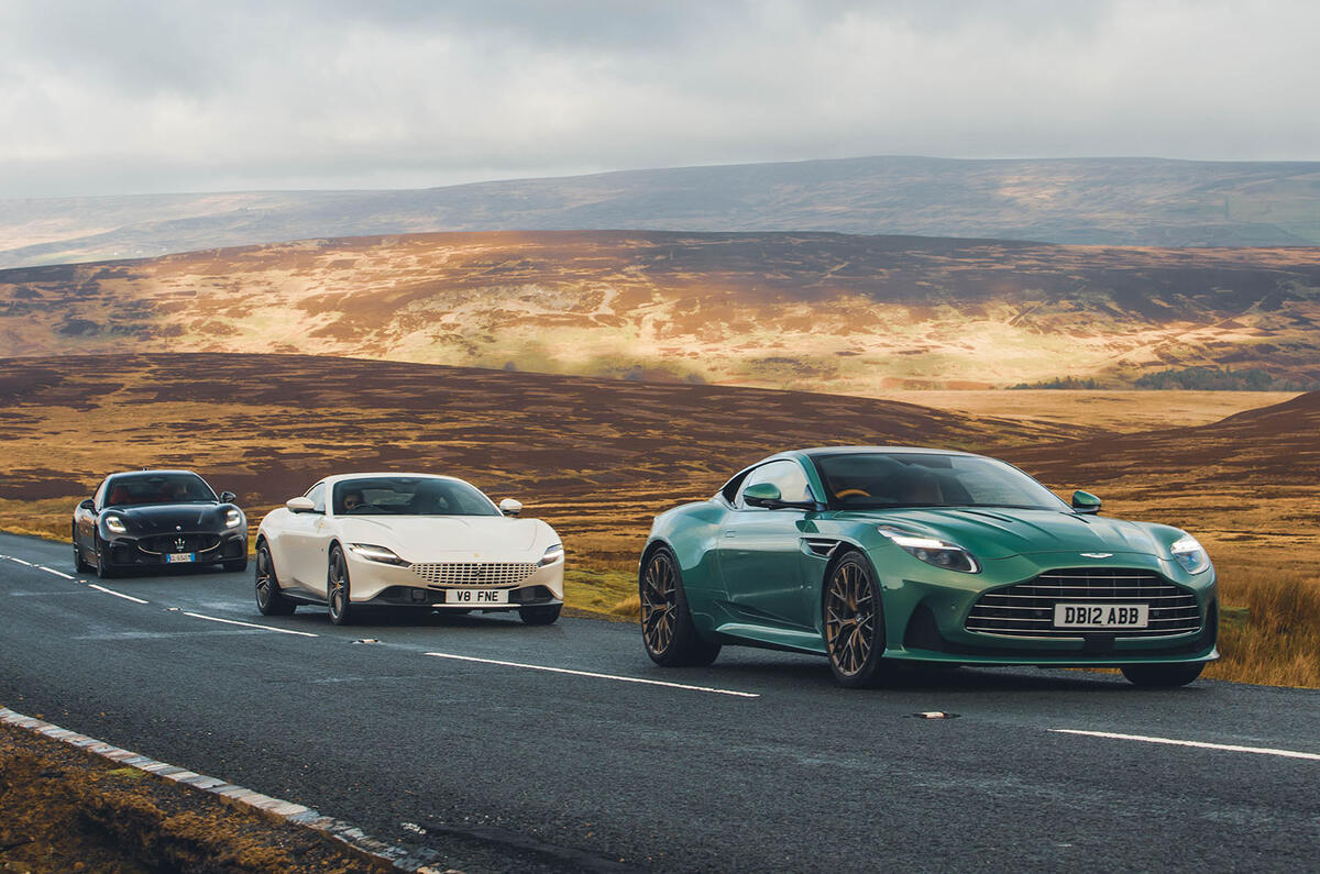 Super-GT mega test: Aston Martin vs Ferrari vs Maserati | Autocar