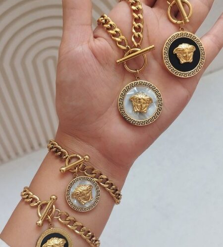 شیک ترین مدل های ست و نیم ست طلای ورساچه