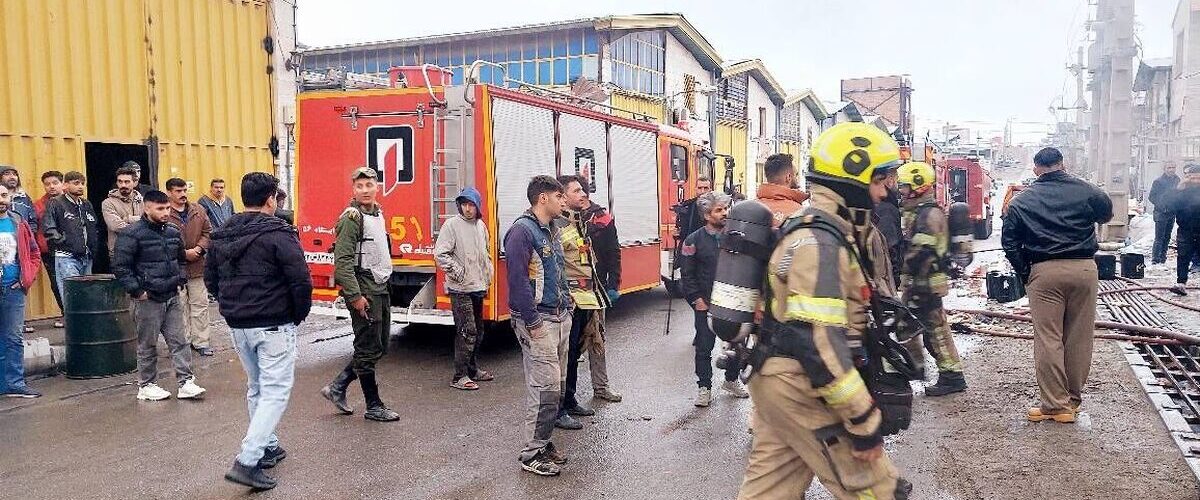 جزئیات حریق در کارگاه تولید رنگ پردیس