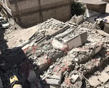 جزئیات ریزش یک ساختمان ۲ طبقه در کوی علوی اهواز جزئیات ریزش یک ساختمان ۲ طبقه در کوی علوی اهواز