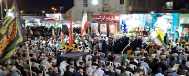 اجتماع باشکوه مردم گناوه با حضور خادمان رضوی اجتماع باشکوه مردم گناوه با حضور خادمان رضوی