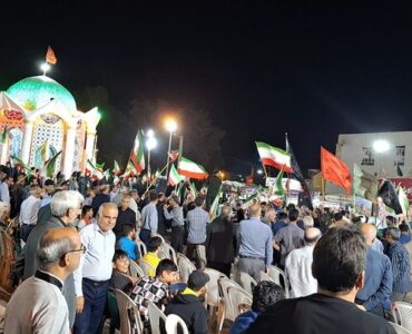 اجتماع باشکوه مردم گناوه