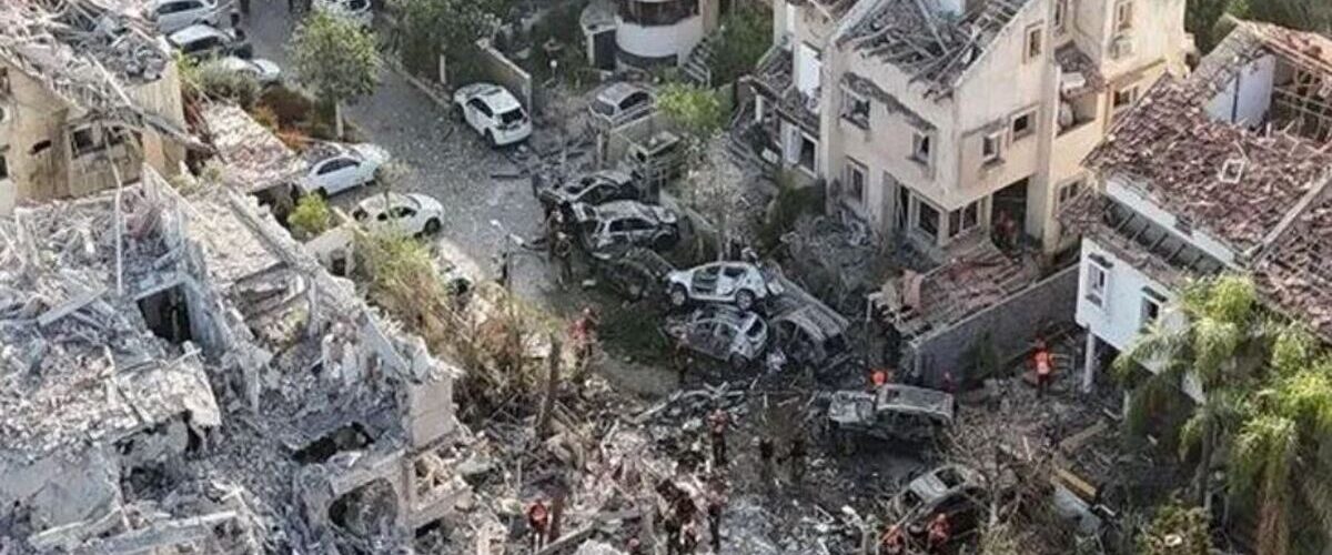 اصابت موشک ایران به مقر وزرات جنگ اسرائیل