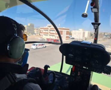 اورژانس تهران: صدای بالگرد در جنوب پایتخت جای نگرانی ندارد