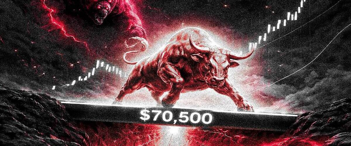 بیت‌کوین در آستانه سقوط دوباره؛ حمایت ۷۰ هزار دلار آخرین سنگر گاوها