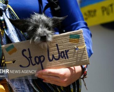 تجمع اعتراضی در واشنگتن علیه جنگ با ایران، لبنان و فلسطین