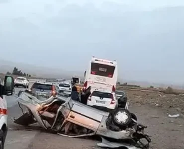 جزئیات حادثه مرگبار در قزوین/ واژگونی ماکسیما جان راننده سهل‌انگارش را گرفت