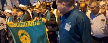 راهپیمایی باشکوه مردم گناوه با حضور خادمان رضوی راهپیمایی باشکوه مردم گناوه با حضور خادمان رضوی