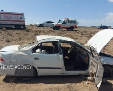 سقوط سمند از پل در محور دامغان - شاهرود؛ ۵ مصدوم راهی بیمارستان شدند