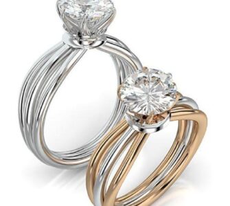 مدل انگشتر سولیتر: نمادی از عشق جاودان