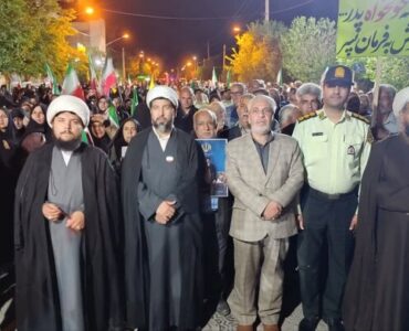 مردم بهاباد تا پای جان برای ایران