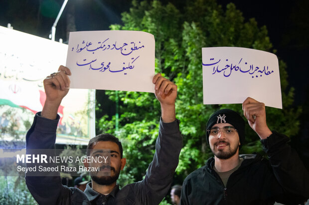 ندای «لبیک یا خامنه‌ای» در ارداق