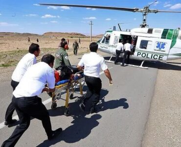 پرواز دوباره بالگرد اورژانس پس از وقفه طولانی