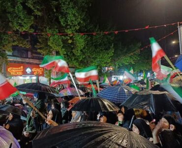 پنجاه و یکمین قرار شبانه لنگرودی ها زیر بارش رحمت الهی