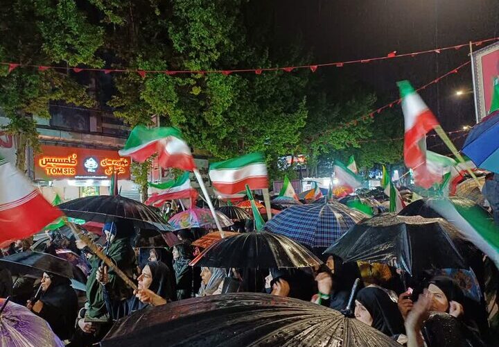 پنجاه و یکمین قرار شبانه لنگرودی ها زیر بارش رحمت الهی