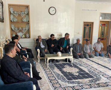 ابلاغ پیام قالیباف به خانواده پرستار شهیده