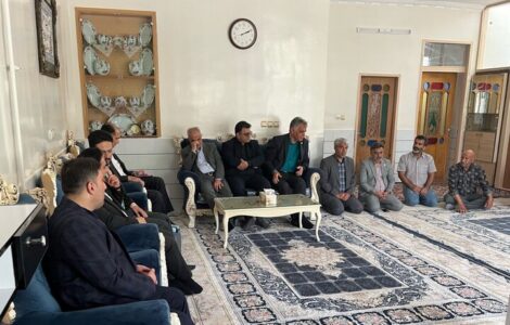 ابلاغ پیام قالیباف به خانواده پرستار شهیده