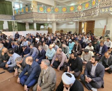 اقامه نماز عید سعید قربان در دلگان اقامه نماز عید سعید قربان در دلگان