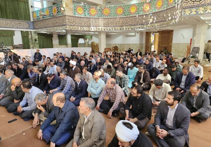 اقامه نماز عید سعید قربان در دلگان