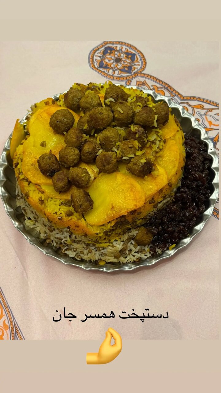 عکس | مهران غفوریان این‌بار با هنرنمایی همسرش ابراز عشق کرد