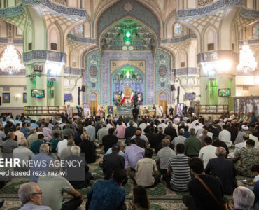 مراسم اربعین سپهبد شهید موسوی در جنوب تهران برگزار شد