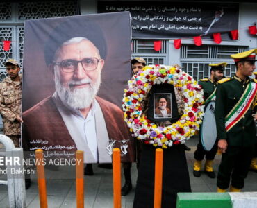 مراسم بزرگداشت وزیر شهید اطلاعات در مسجد امام صادق (ع) تهران برگزار شد