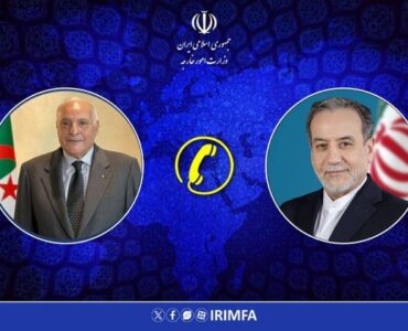 گفتگوی تلفنی وزرای امور خارجه ایران و الجزایر
