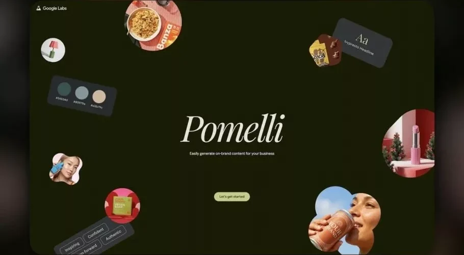 گوگل Pomelli به ایجنت هوش مصنوعی مجهز شد؛ ساخت وب‌سایت و هویت بصری از صفر