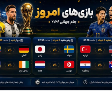 برنامه و زمان بازی‌های امروز جام جهانی/امشب کدام مدعیان حذف می‌شوند؟