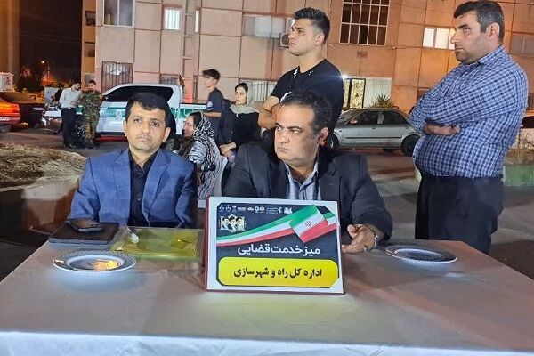حضور معاونین اداره‌کل راه و شهرسازی گلستان در میز خدمت قضایی
شهرک گلستان گرگان