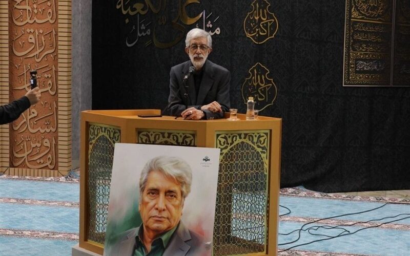 مراسم یادبود بهروز رضوی در مسجد بلال با حضور اهالی فرهنگ و هنر