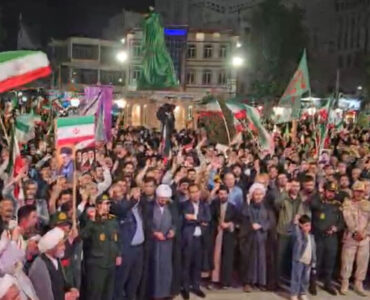 میدان داری مردم خوی در یکصد و هفتمین شب حماسه مقاومت ملی