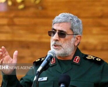 هشدار قاآنی به صهیونیست‌ها؛ باید سراسر لبنان را ترک کنید