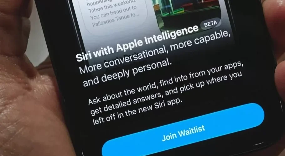 کاربران اپل برای آزمایش Siri AI باید در صف انتظار قرار بگیرند