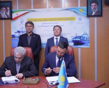 Iran and Kazakhstan Ink Strategic Pact for New Logistics Hub
at Shahid Rajaee Port