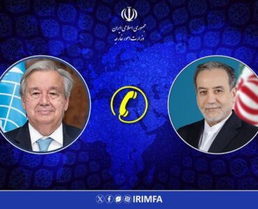 ابراز همدردی گوترش با ملت ایران درپی شهادت رهبر انقلاب ابراز همدردی گوترش با ملت ایران درپی شهادت رهبر انقلاب