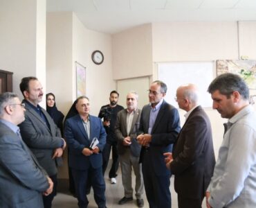 بازدید معاون توسعه مدیریت و منابع انسانی وزارت راه و شهرسازی
از اداره‌کل راه و شهرسازی استان قزوین