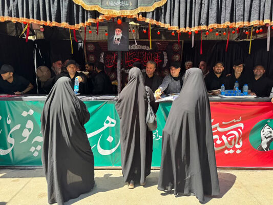 ببینید| حضور بنیاد مسکن خراسان رضوی در موکب خدمت‌رسانی مراسم
وداع و تشییع رهبر شهید انقلاب اسلامی