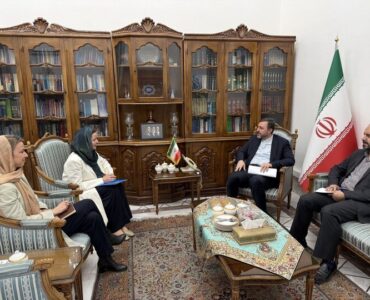 دیدار هماهنگ‌کننده مقیم سازمان ملل متحد در تهران با غریب آبادی