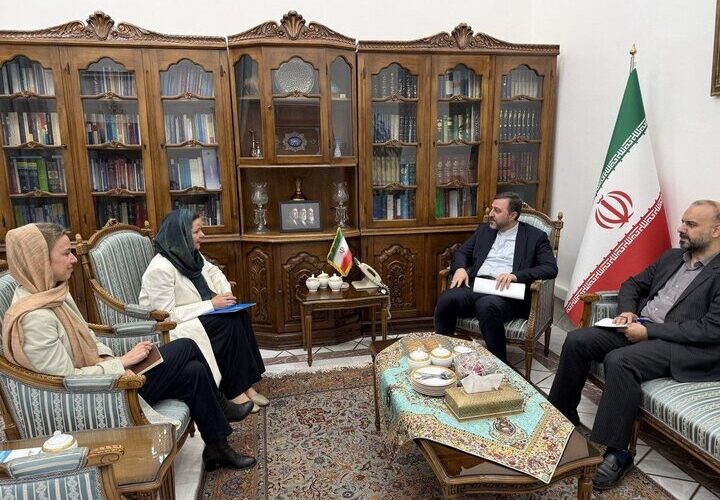 دیدار هماهنگ‌کننده مقیم سازمان ملل متحد در تهران با غریب آبادی
