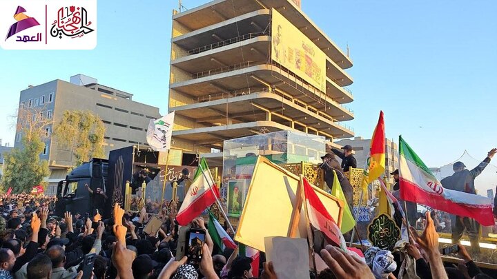 عراق به پا خاست/ آغاز تشییع پیکر امام شهید در نجف اشرف آغاز تشییع پیکر امام شهید در نجف اشرف/ بدرقه «سیدعلی» در جوار علی(ع)