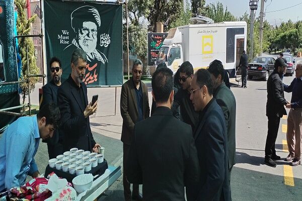 ویدئو | برپایی موکب شورای هماهنگی راه و شهرسازی استان البرز
ویژه مراسم تشییع رهبر شهید انقلاب
