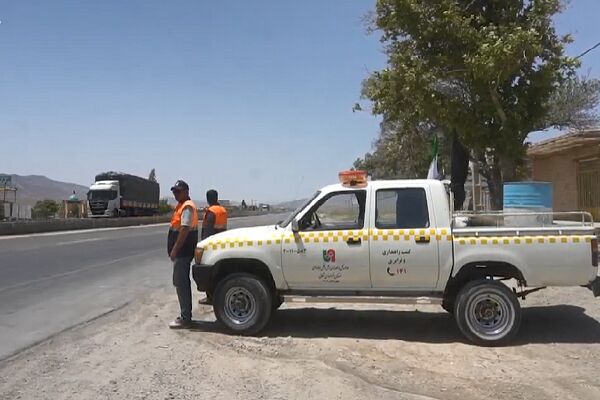 ویدئو|چشمهای بیدار جادهها؛ گشت های راهداری خراسان شمالی در خدمت زائران تشییع قائد شهید امت چشم های بیدار