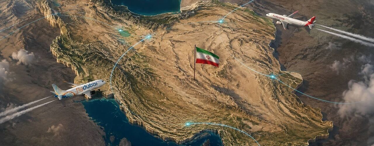 از سرگیری پرواز فلای‌دبی و ایرعربیا بر فراز آسمان
ایران