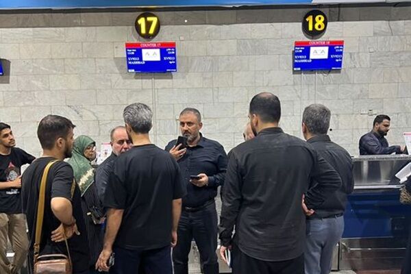 استقرار تیم‌ نظارتی سازمان هواپیمایی کشوری در فرودگاه
نجف