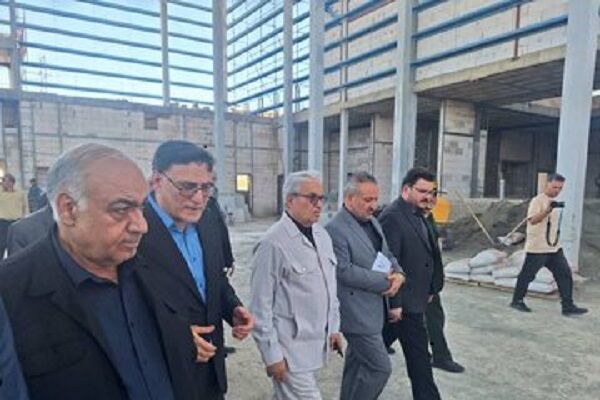 بازدید مدیرعامل شرکت ساخت و توسعه از روند ساخت ایستگاه
راه‌آهن سبزوار
