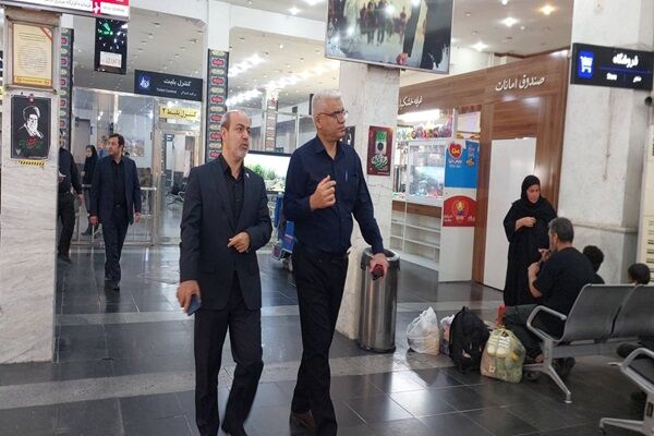 بازدید مدیرکل خدمات مسافری راه‌آهن از آمادگی ریلی خوزستان
برای اربعین