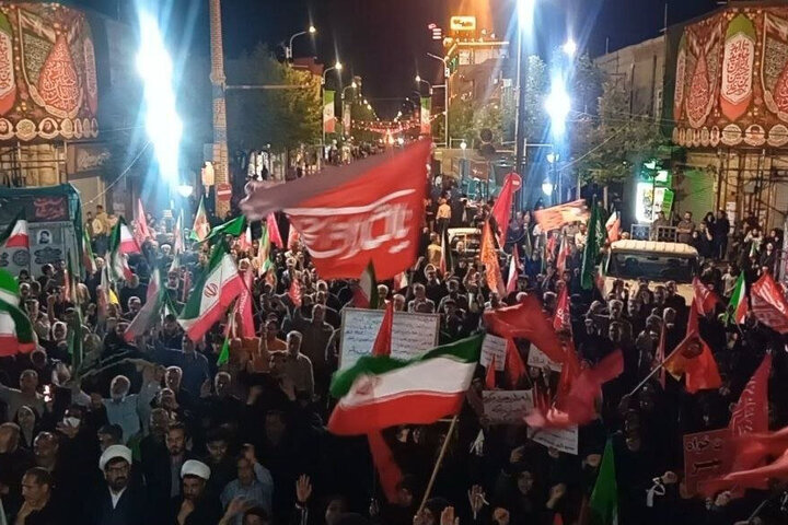 جشن امت احمد در اجتماع باشکوه مردم زنجان