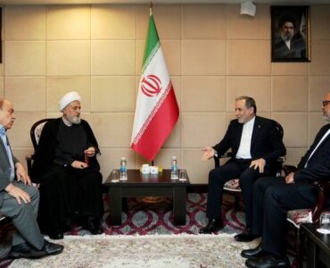 دیدار نائب رئیس مجلس اعلای اسلامی شیعیان لبنان با عراقچی