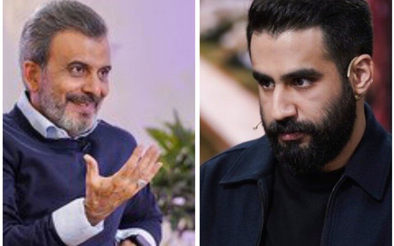 شهیدی‌فرد و مداح معروف در اپیزود «بی‌چهرگان» سریال جنگی